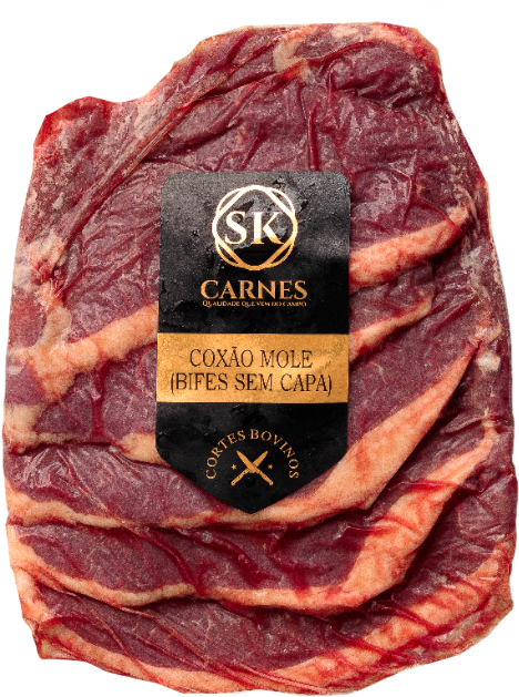 COXÃO MOLE (BIFES SEM CAPA) PACOTE 5KG