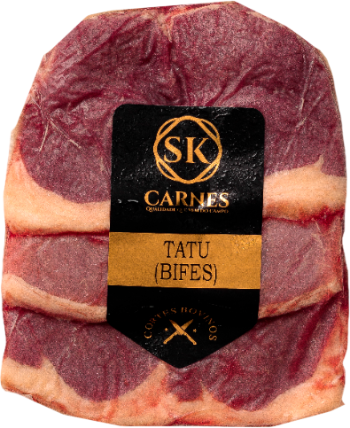 TATU (BIFES) PACOTE 5KG